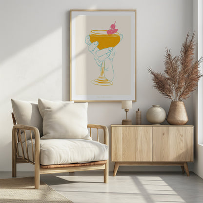 Jlr Cocktail1 - Poster / Art Print - interiör