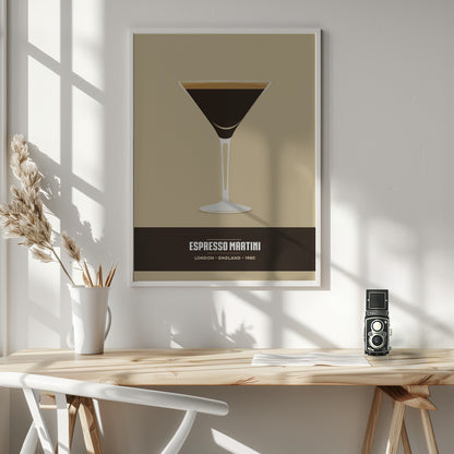 Espresso Martini - Poster / Art Print - interiör