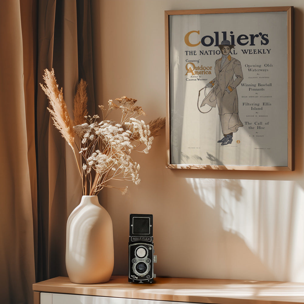 Collier's, the National Weekly, Containing Outdoor America - Poster / Art Print - interiör