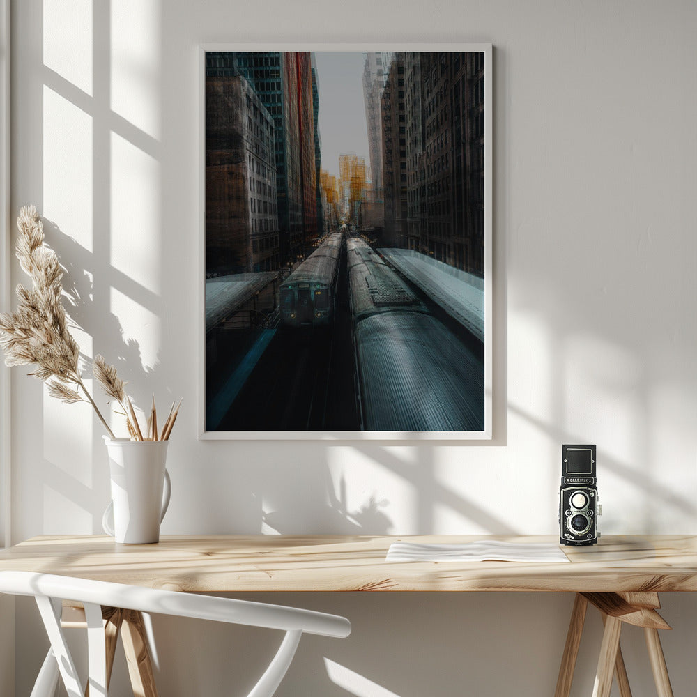 Chicago's Station - Poster / Art Print - interiör