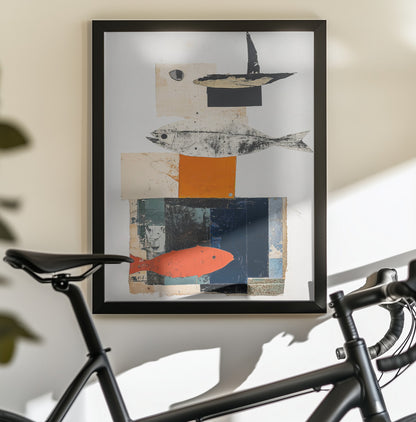 The Fishes - Poster / Art Print - interiör