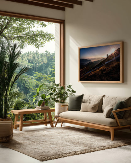 Last rays - Poster / Art Print - interiör