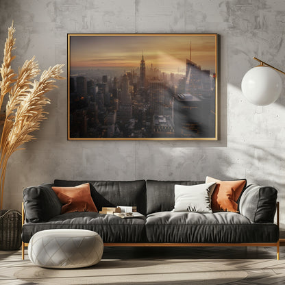 Manhattan's light - Poster / Art Print - interiör