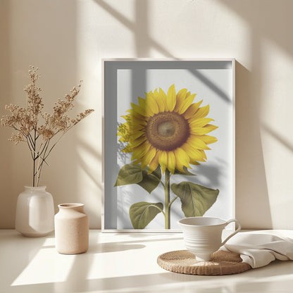 Sunflower Still - Poster / Art Print - interiör
