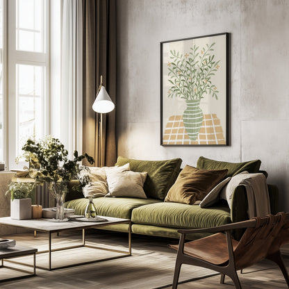 Cozy Home - Poster / Art Print - interiör