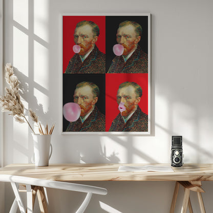 Vincent Gum Explosion - Poster / Art Print - interiör