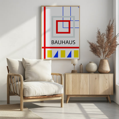 Bauhaus Series #3 - Poster / Art Print - interiör