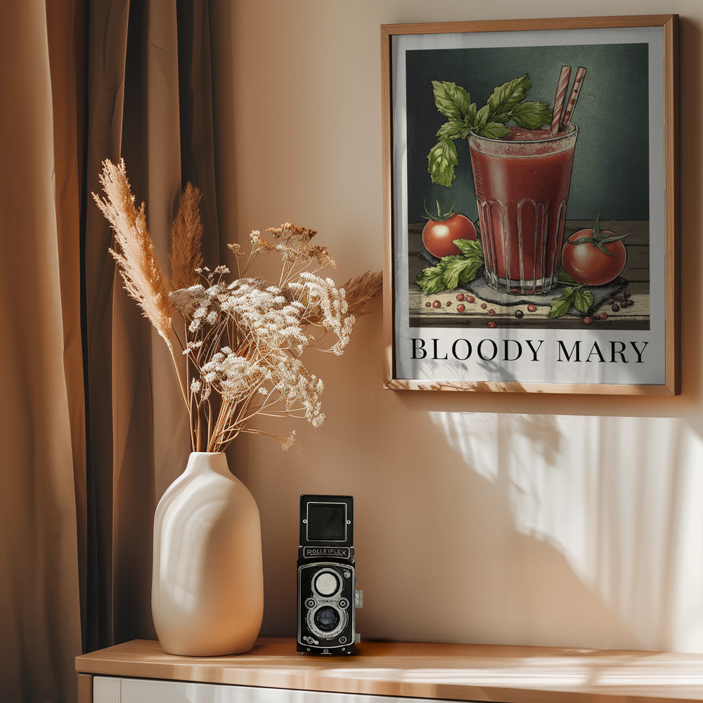 Bloody Mary - Poster / Art Print - interiör