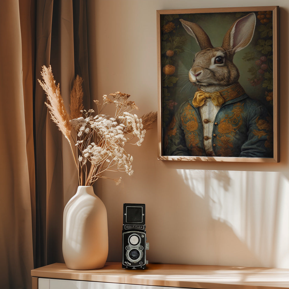 Mr Bunny - Poster / Art Print - interiör