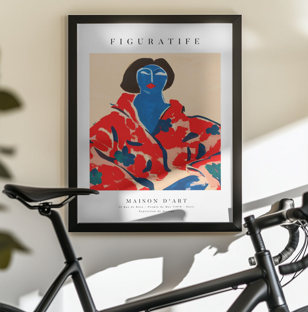 Poster Portrait Series 01 - Poster / Art Print - interiör