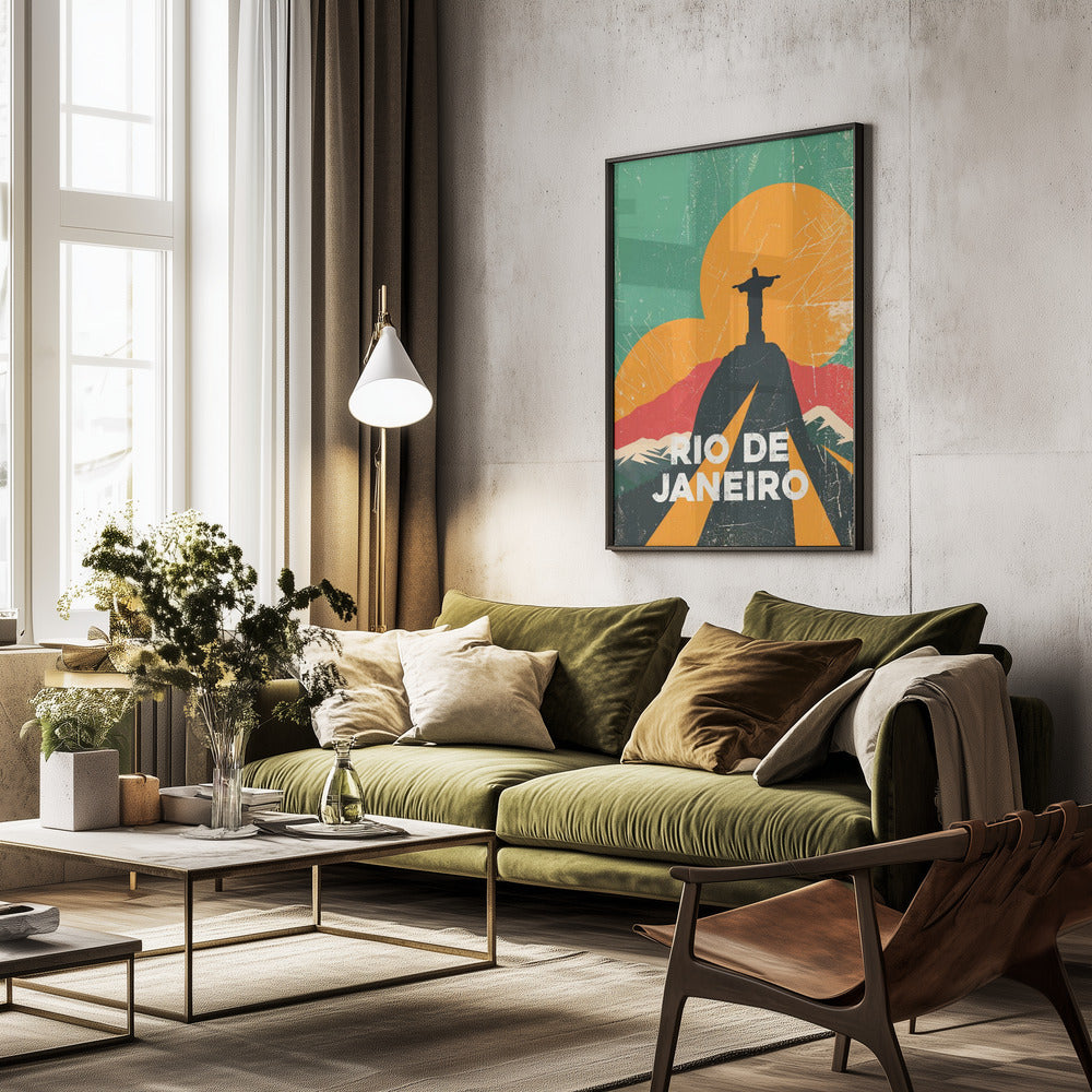 Rio De Janeiro - Poster / Art Print - interiör