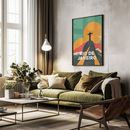 Rio De Janeiro - Poster / Art Print - interiör