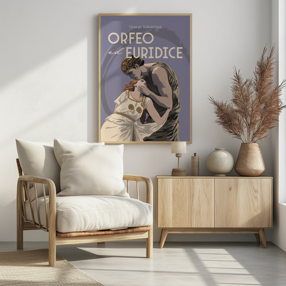 Orfeo Ed Euridice - Poster / Art Print - interiör