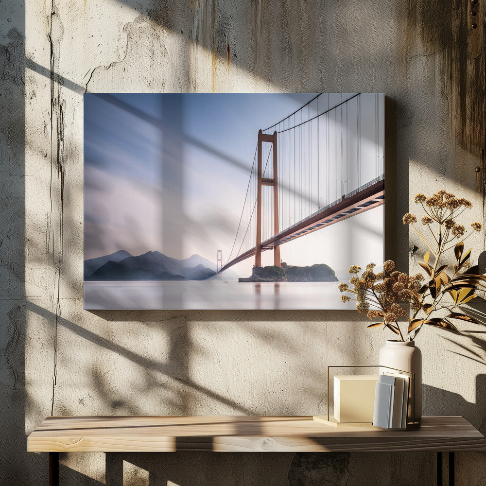 Xihou Bridge & Moon Bay - Poster / Art Print - interiör
