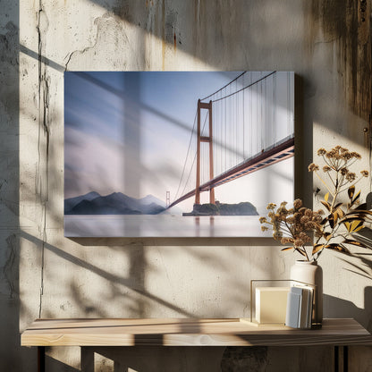Xihou Bridge & Moon Bay - Poster / Art Print - interiör
