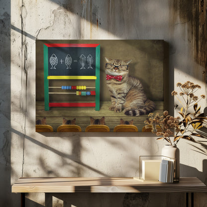 Math lesson... - Poster / Art Print - interiör