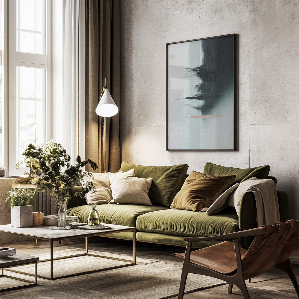 The Face No 2 - Poster / Art Print - interiör
