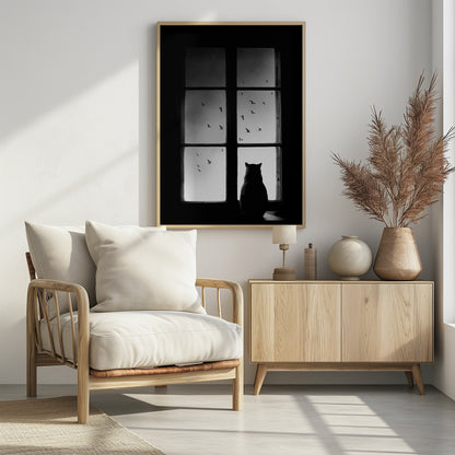 winter is coming - Poster / Art Print - interiör