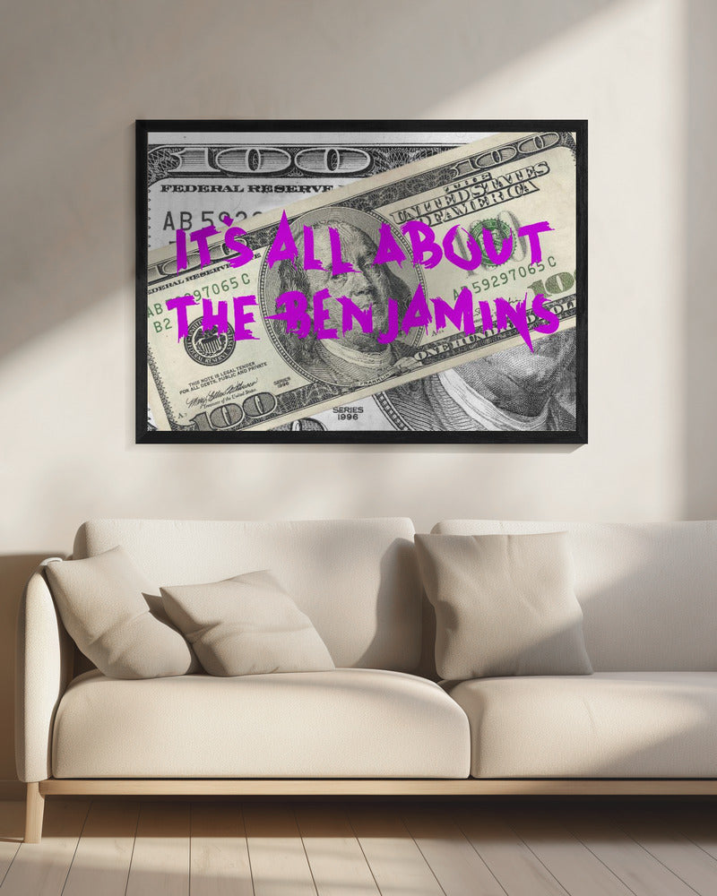100 Dollar - Poster / Art Print - interiör