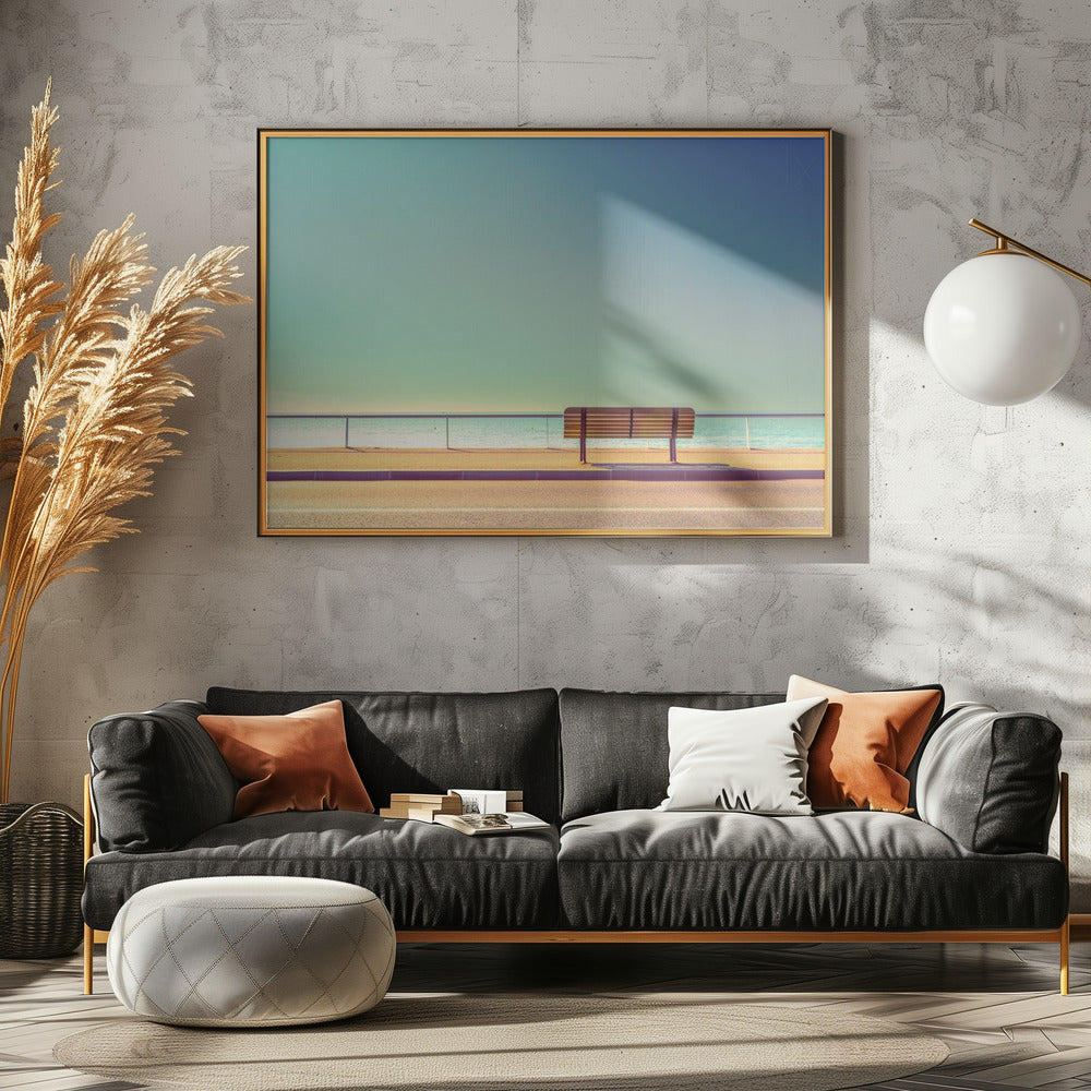 The Bench - Poster / Art Print - interiör