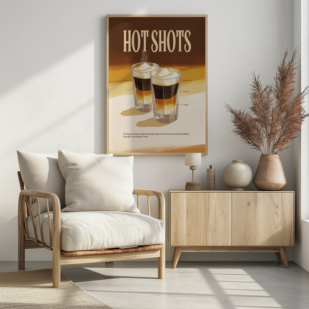 Galliano Hot Shot - Poster / Art Print - interiör