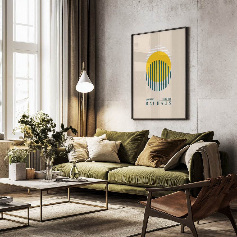 Bauhaus Sari Kure - Poster / Art Print - interiör