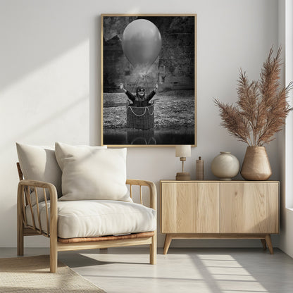 Fly me to the moon - Poster / Art Print - interiör