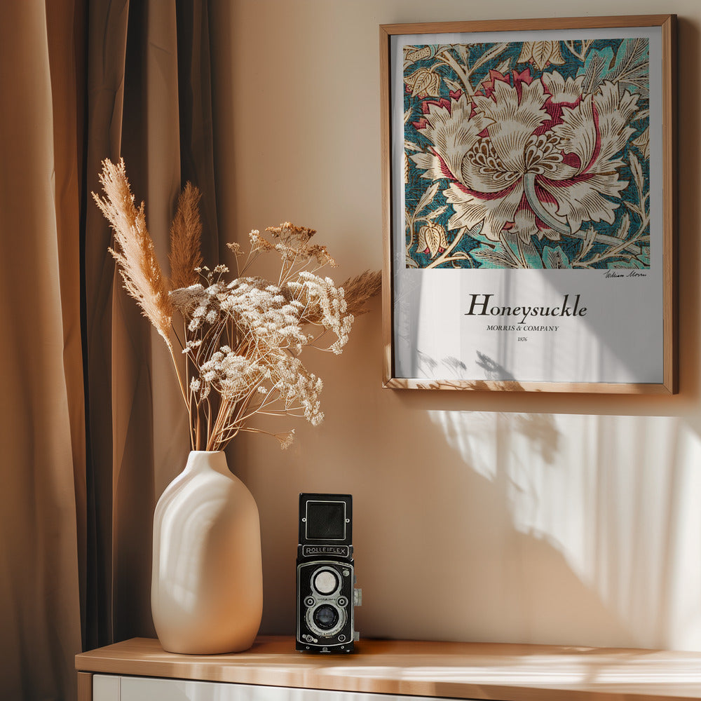 Honeysuckle - Poster / Art Print - interiör
