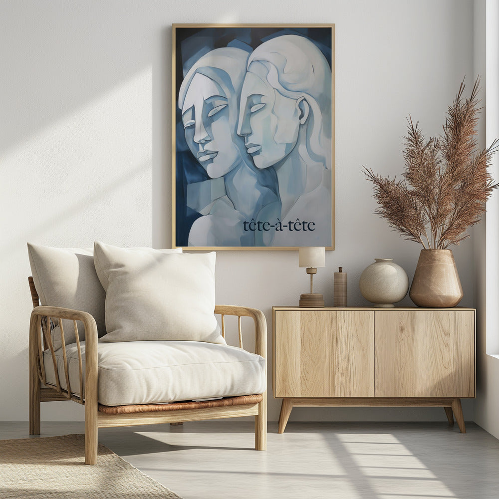 Tete-a-tete - Poster / Art Print - interiör