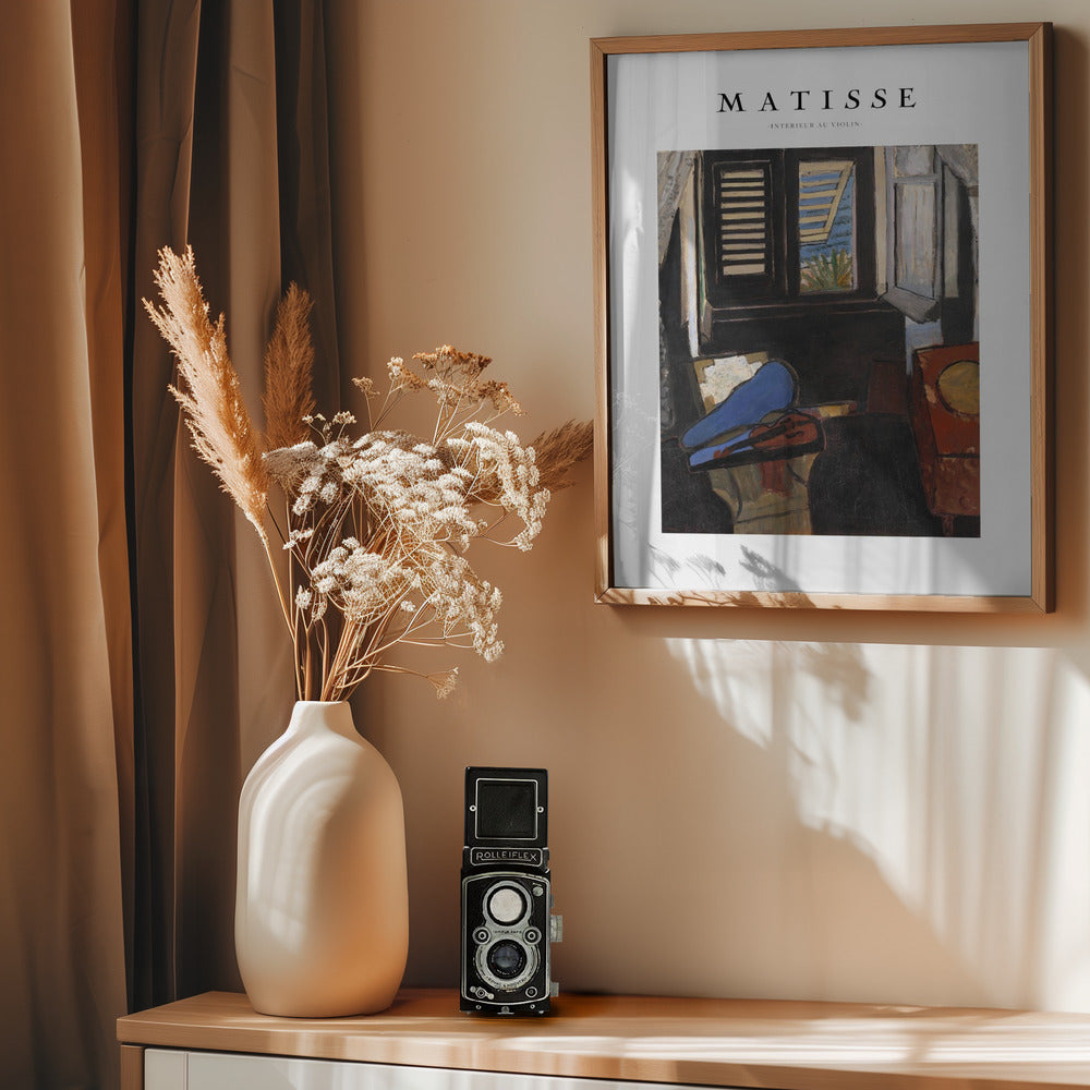 Intérieur Au Violon - Poster / Art Print - interiör