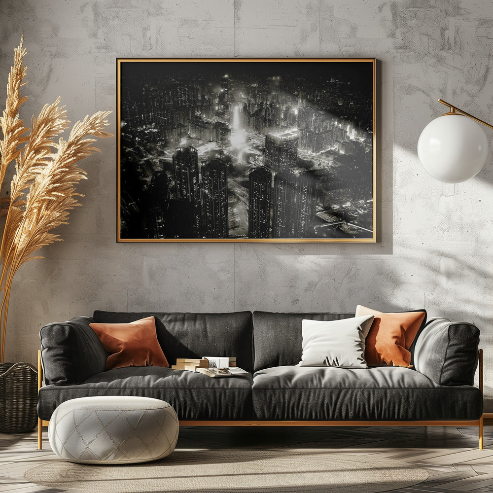 hong kong night - Poster / Art Print - interiör
