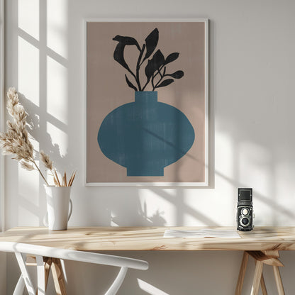 Vase No8. - Poster / Art Print - interiör