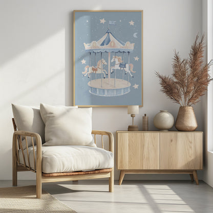 Happycarousel - Poster / Art Print - interiör