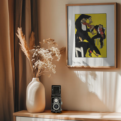 Between 3 and 4 In the Morning! - Poster / Art Print - interiör