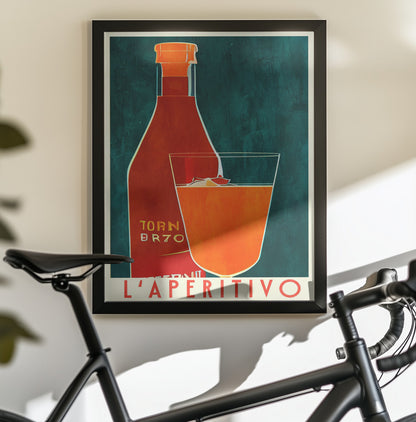 L'aperitivo - Poster / Art Print - interiör
