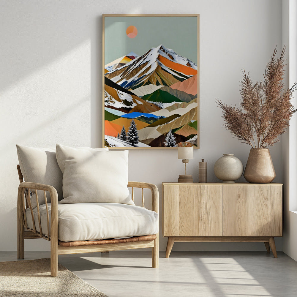 Whispers of The Summit - Poster / Art Print - interiör