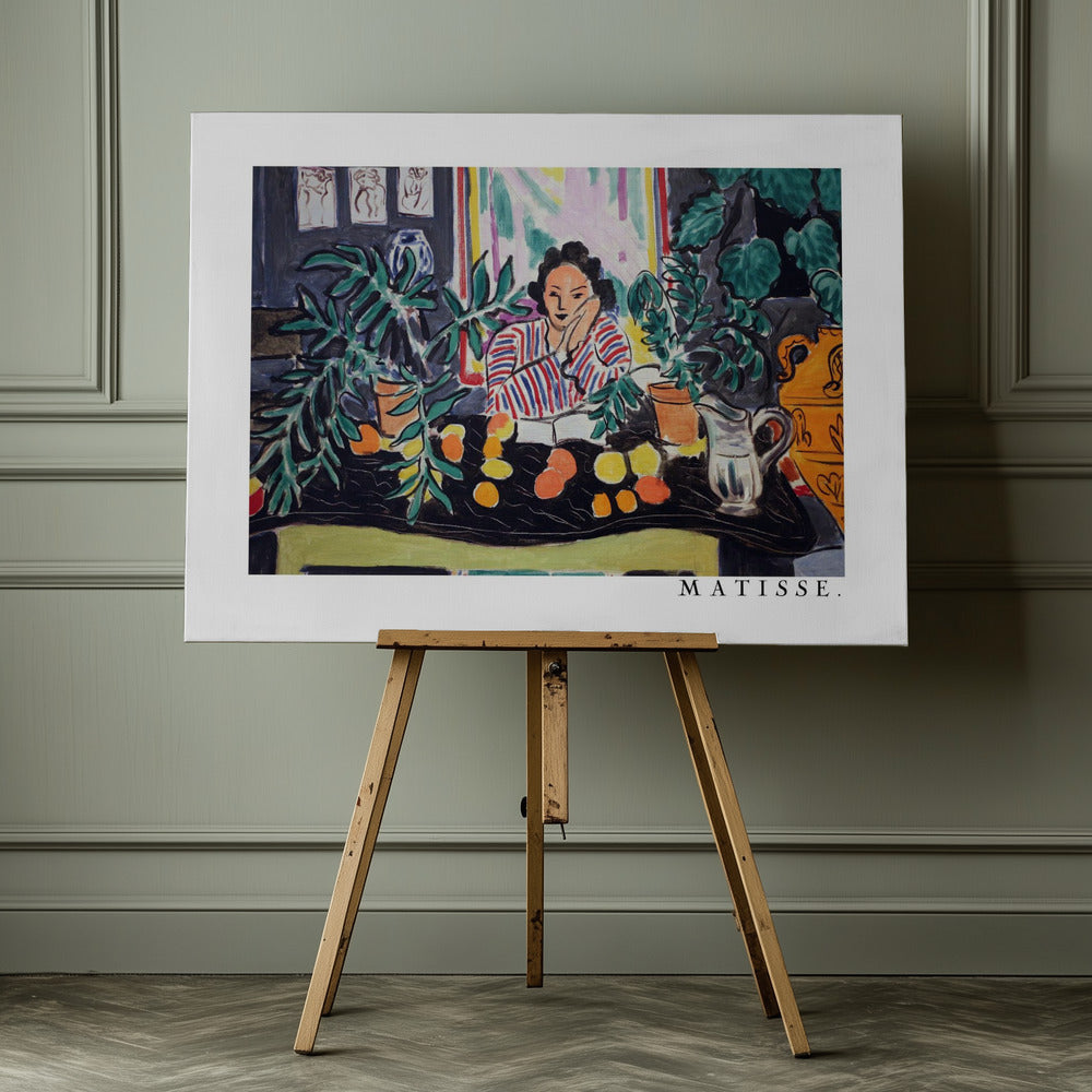 Interno Con Vaso Etrusco 1940 - Poster / Art Print - interiör