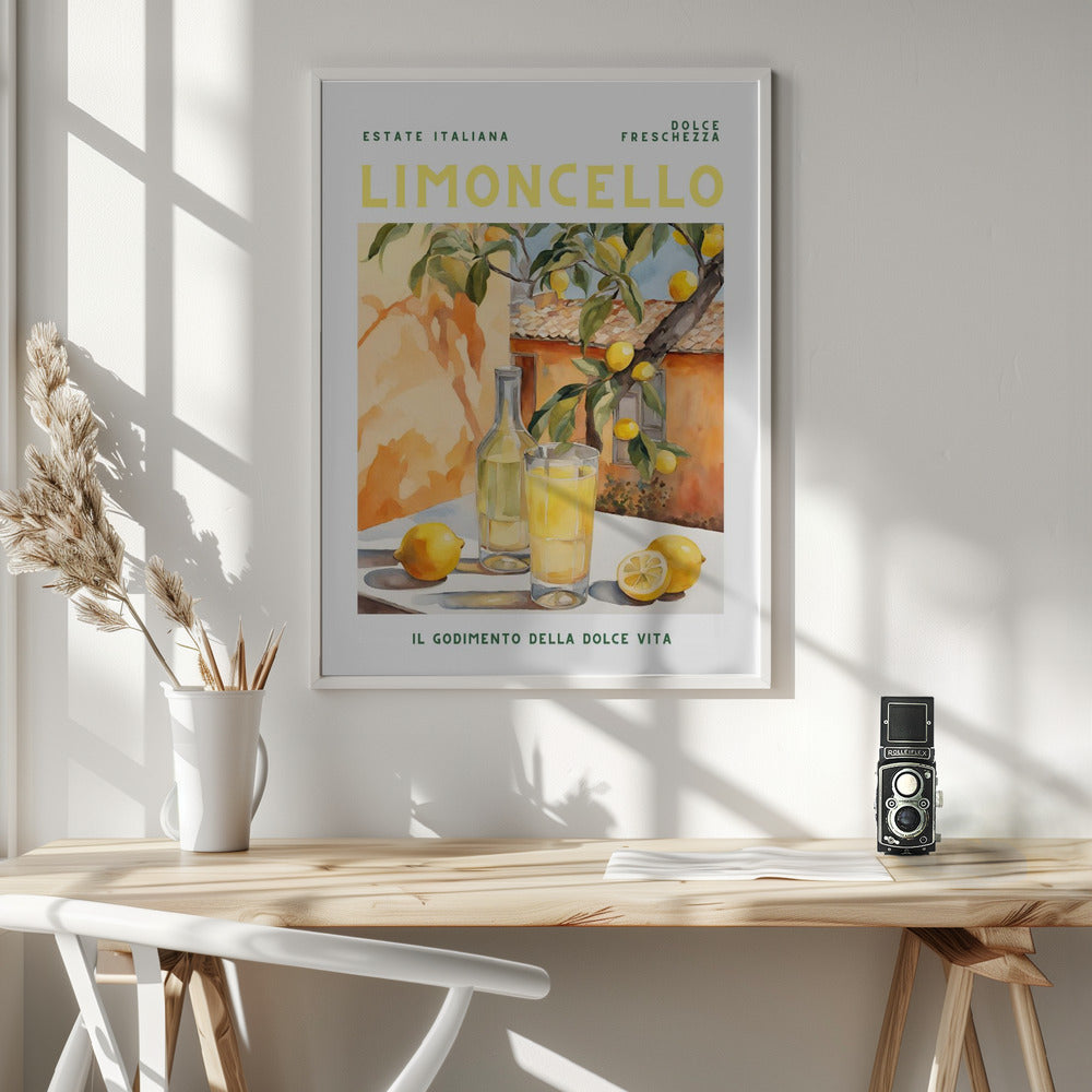 Limoncello - Poster / Art Print - interiör