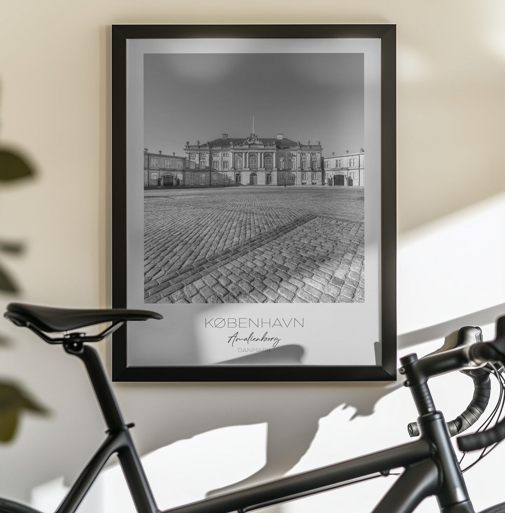 Amalienborg Palace In Copenhagen - Poster / Art Print - interiör