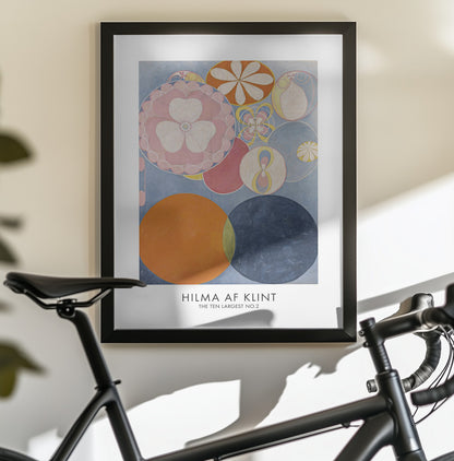 The Ten Largest No.2 Poster - Poster / Art Print - interiör