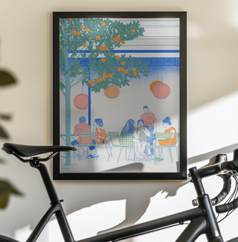 El Raval - Poster / Art Print - interiör