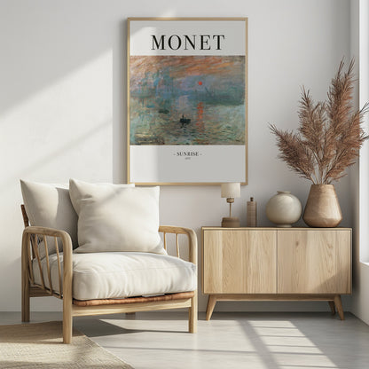 Sunrise 1872 - Poster / Art Print - interiör