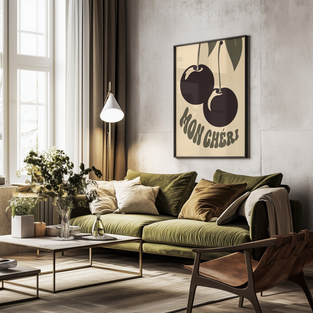 Mon Cheri - Poster / Art Print - interiör