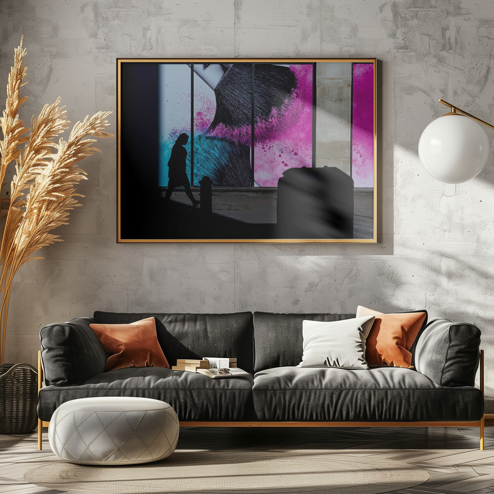 The brush off. - Poster / Art Print - interiör