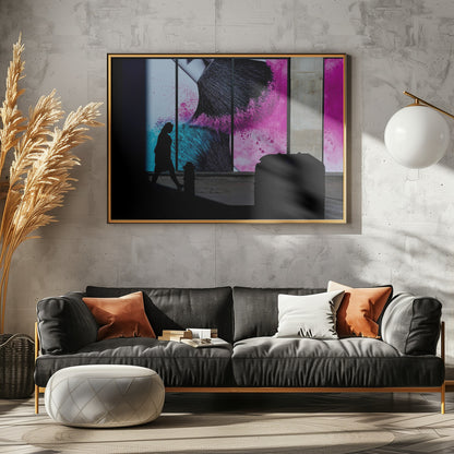 The brush off. - Poster / Art Print - interiör
