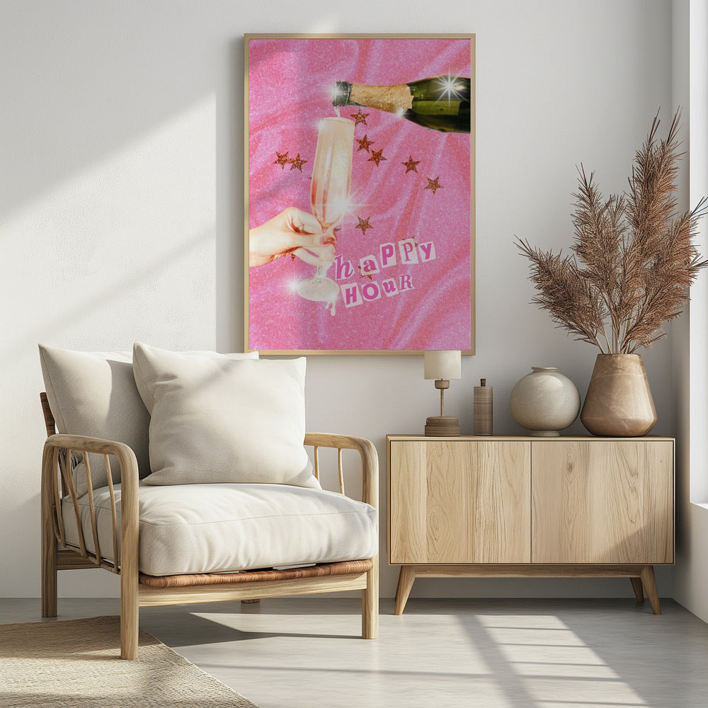 Happy hour - Poster / Art Print - interiör