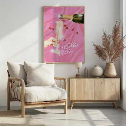 Happy hour - Poster / Art Print - interiör
