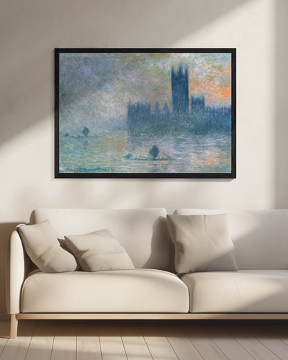 The Houses of Parliament - Poster / Art Print - interiör