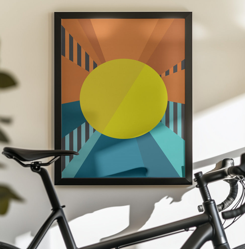 Sunshine On A Rainy Day - Poster / Art Print - interiör