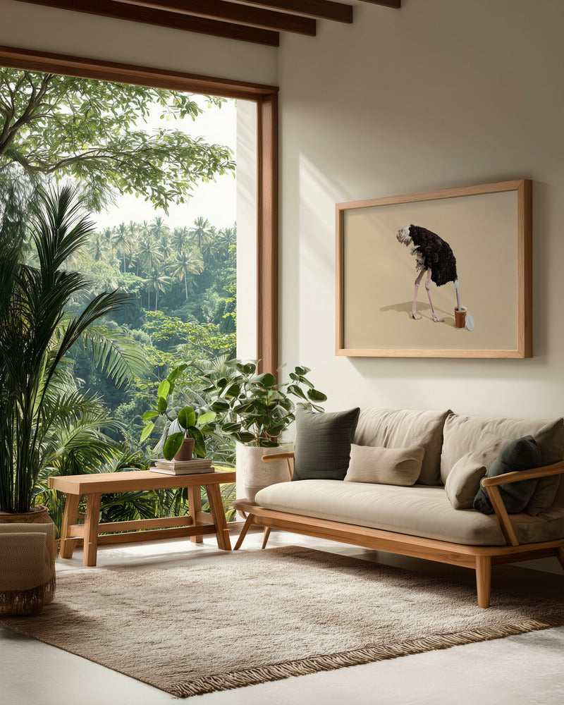Dive in Coffee - Poster / Art Print - interiör